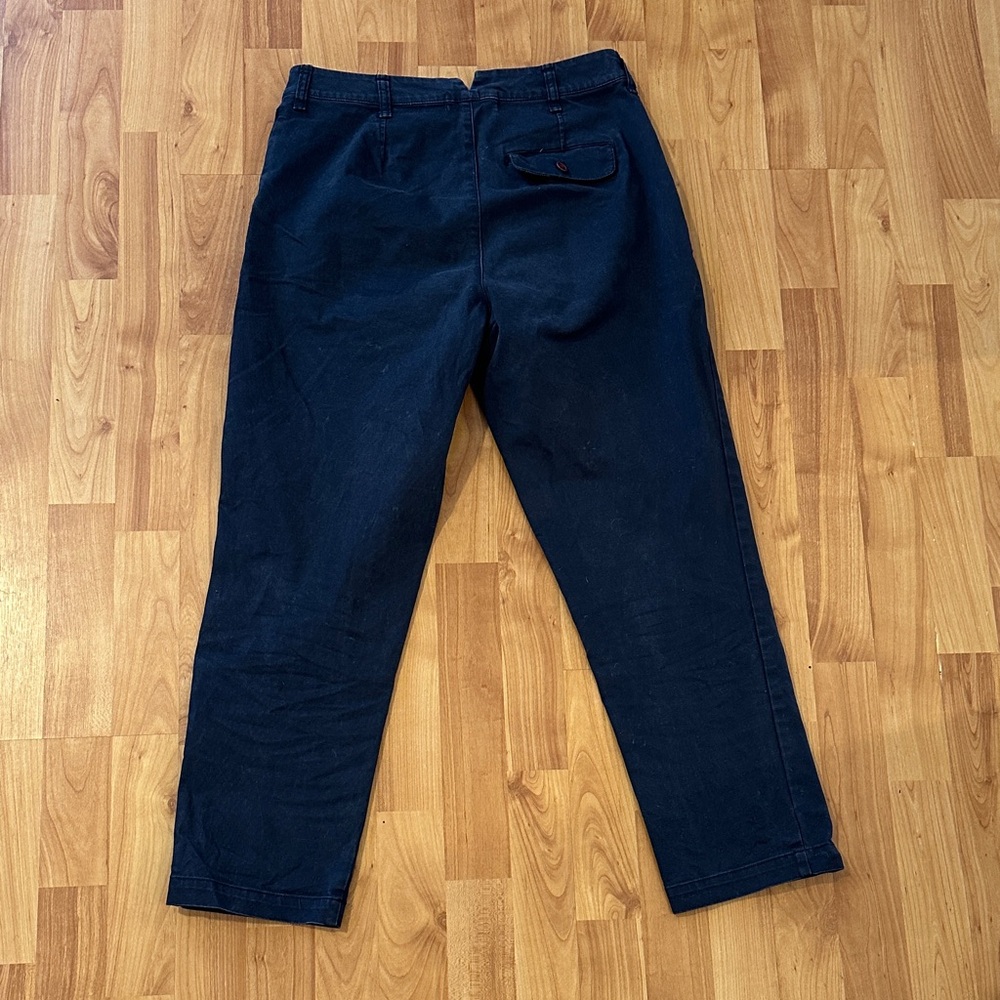 Alex Mill navy cropped chinos